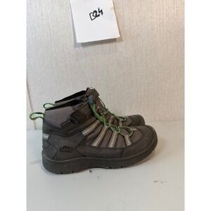 Youth Keen Hikeport  Sport Hiking Shoes Kids Sz 4  one shoe lace is broken